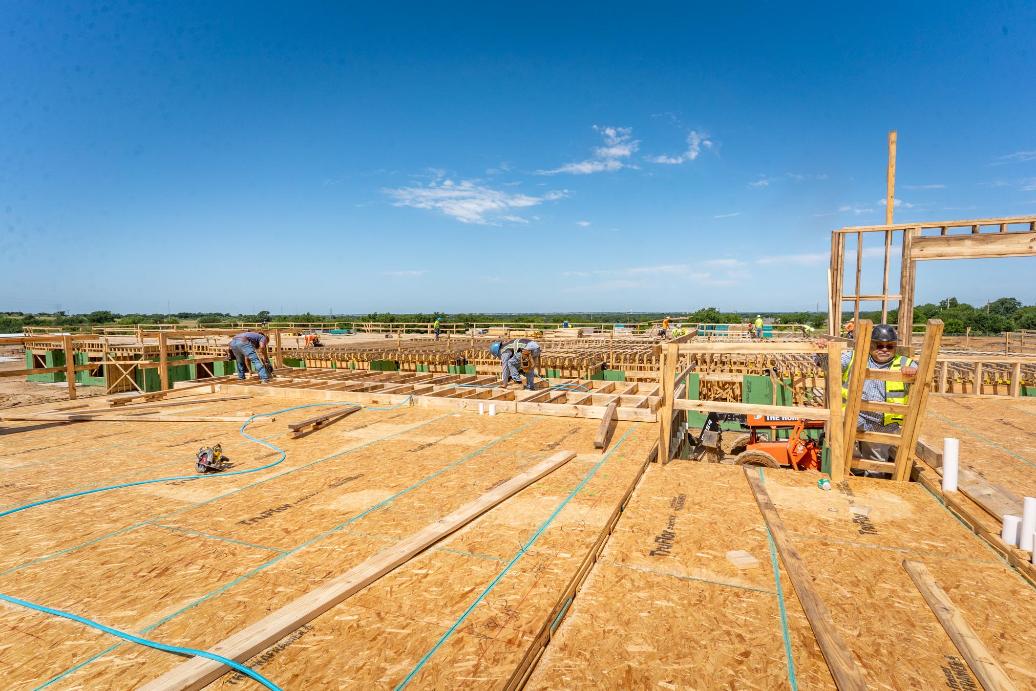 Framing at Rock Creek Multifamily Project