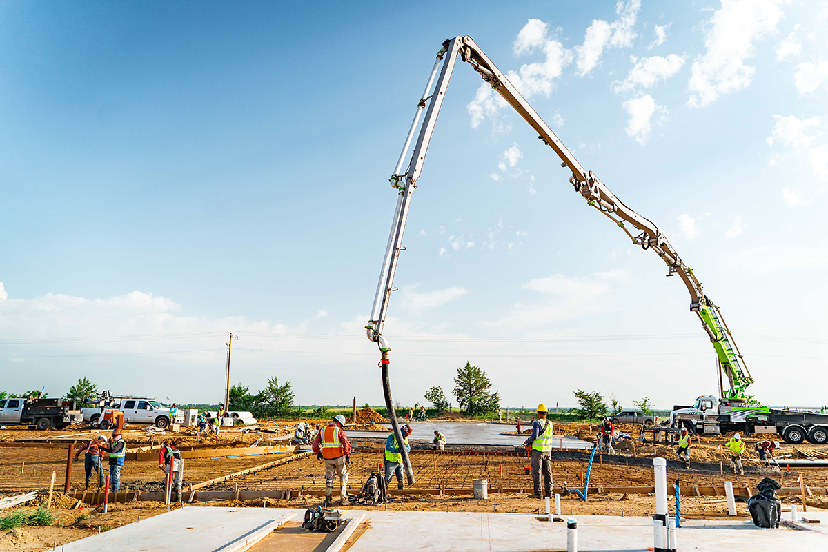 Paving in process at Rock Creek Multifamily Project