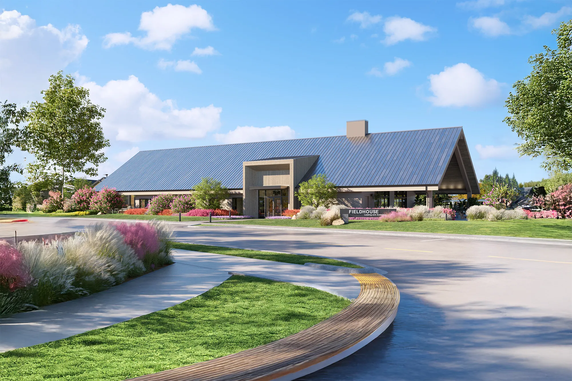 Oxenfree West Oak Amenity Center - Commercial Construction Project in Forth Worth, Texas