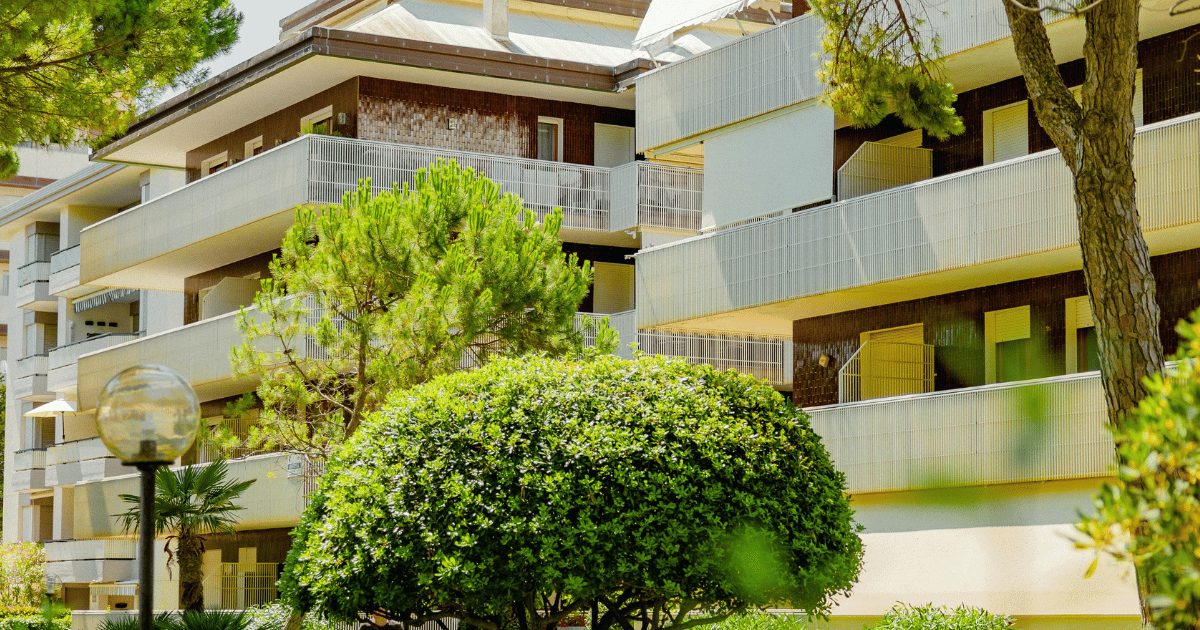 Garden style apartment 