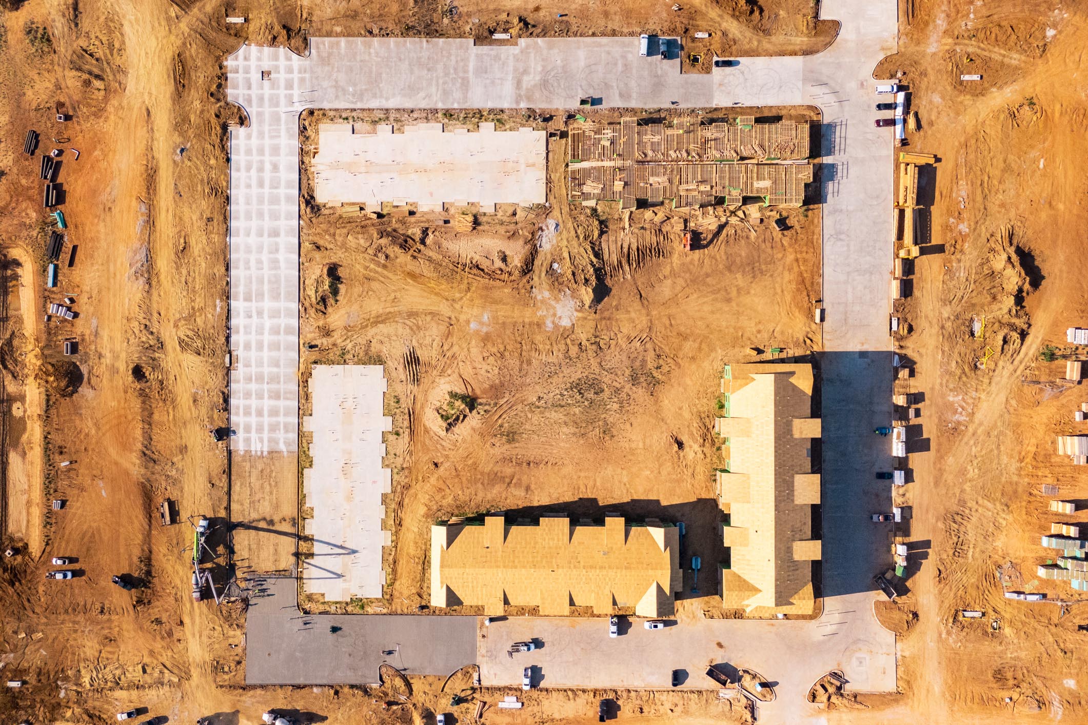 Decking at Rock Creek Multifamily Project