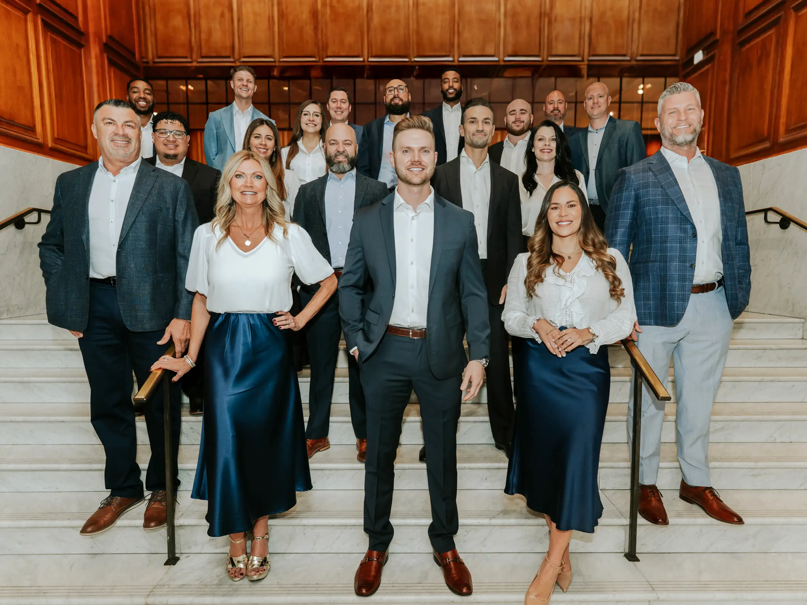 Group photo of the ELITE Construction Team